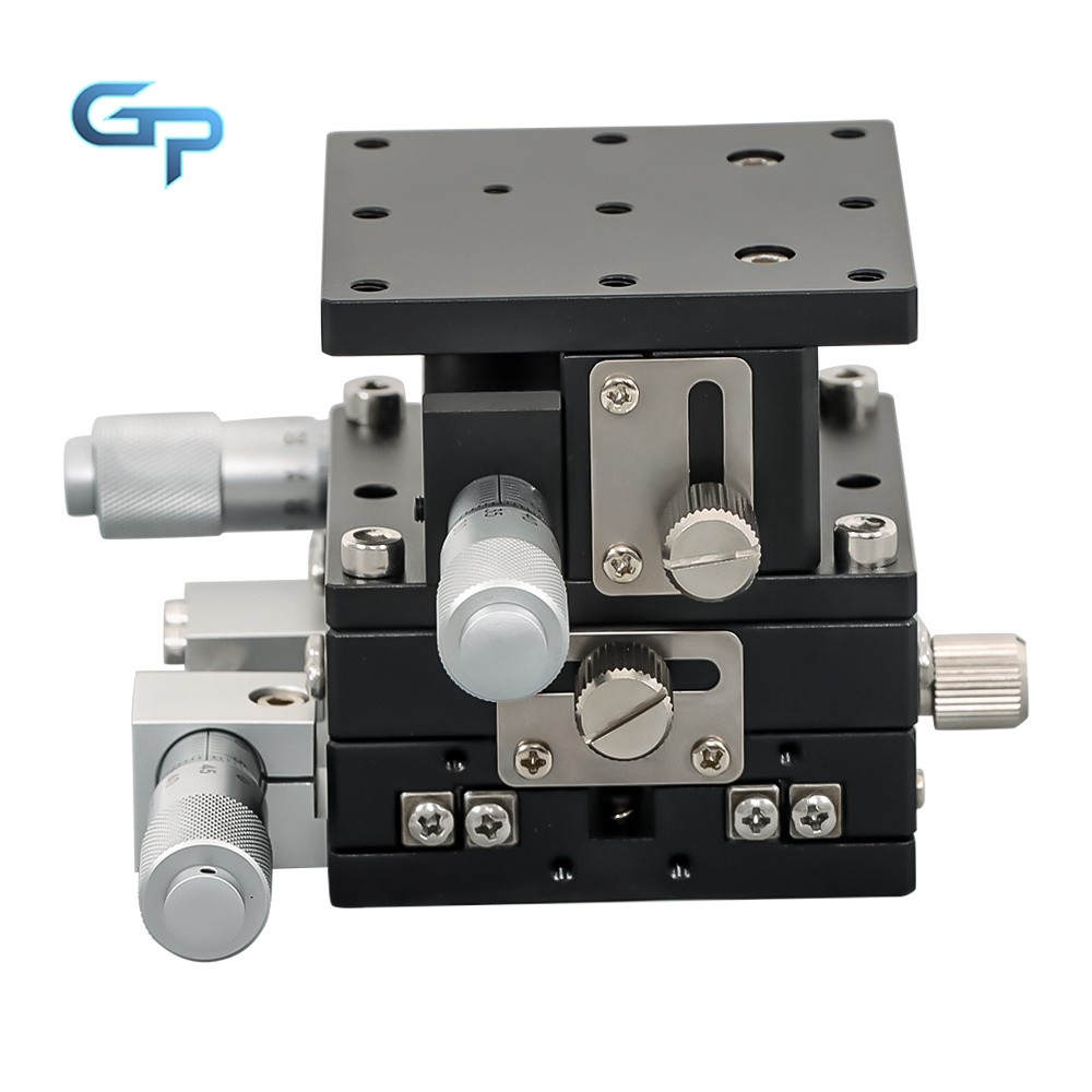 XYZ 3 Axis Linear Stage Trimming Platform Bearing Tuning Sliding Table