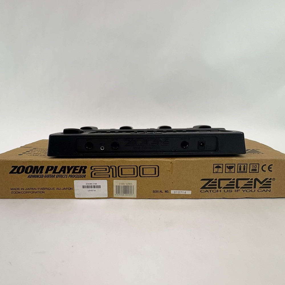 Broken Zoom Player 2100 Multi-Effects Guitar Processor /Gets No Power