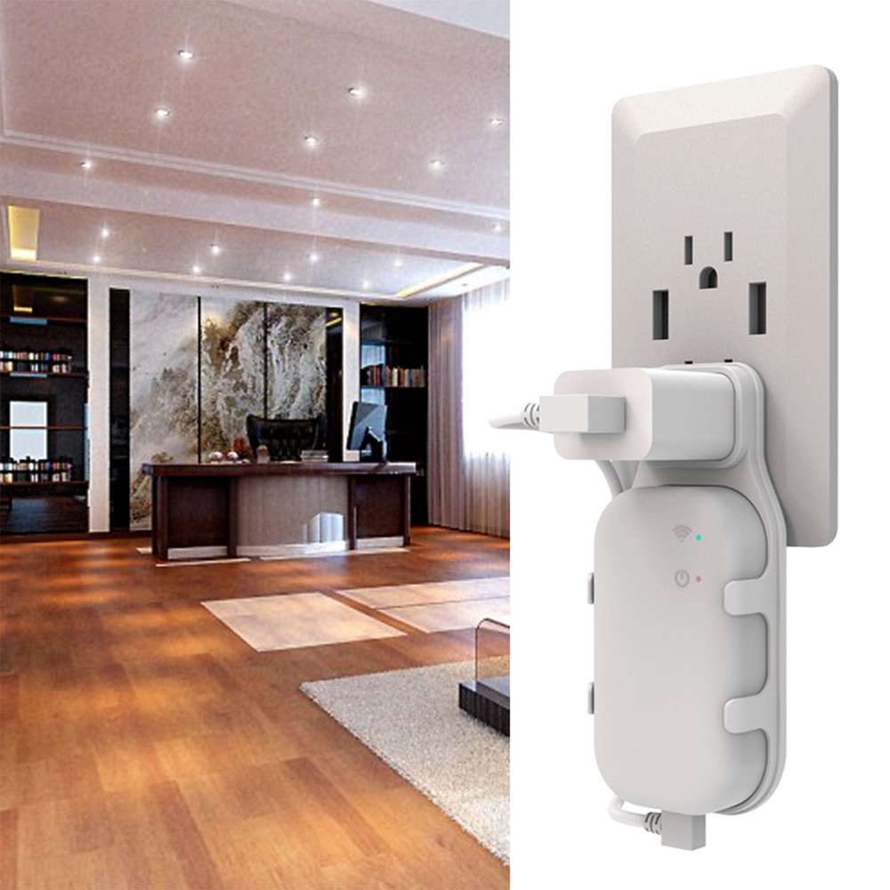 US Plug Outlet Wall Mount Holder Bracket with Cable for Blink Sync Module Core