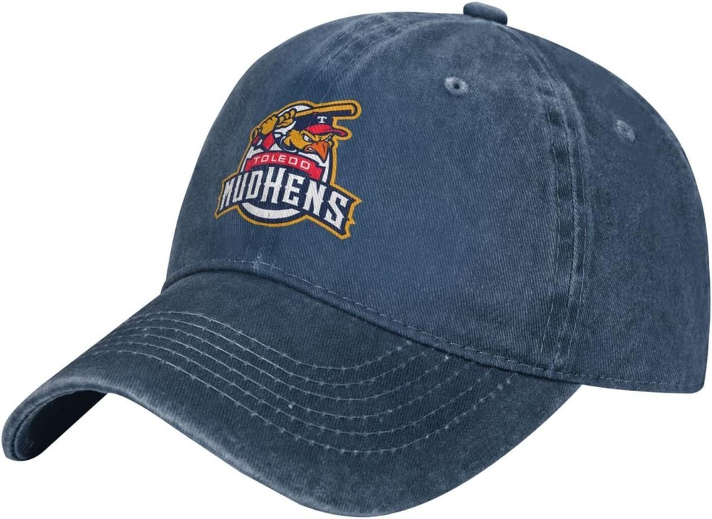 Toledo Mud Hens Hat Adjustable Personalized printed unisex baseball cap