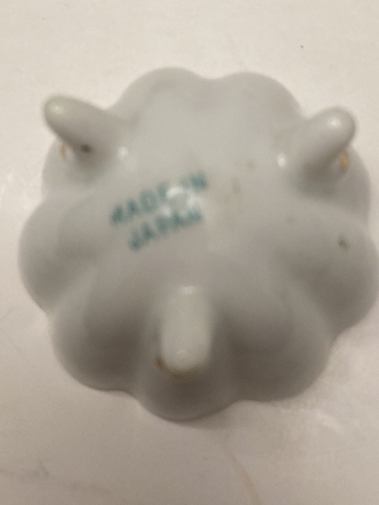 Salt Cellars Footed Bone China Vintage