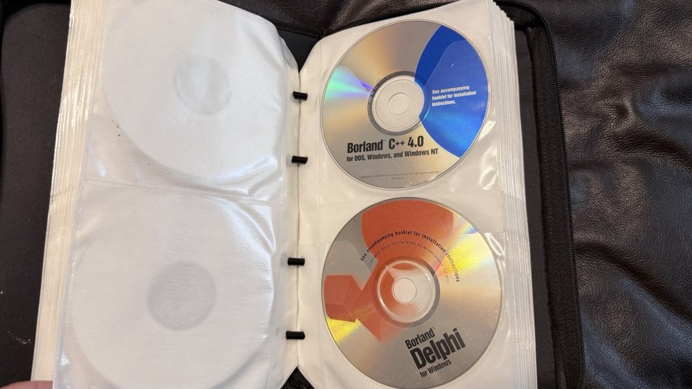 Vintage Software CD Lot Delphi Windows 95 Visual Studio SQL 90s