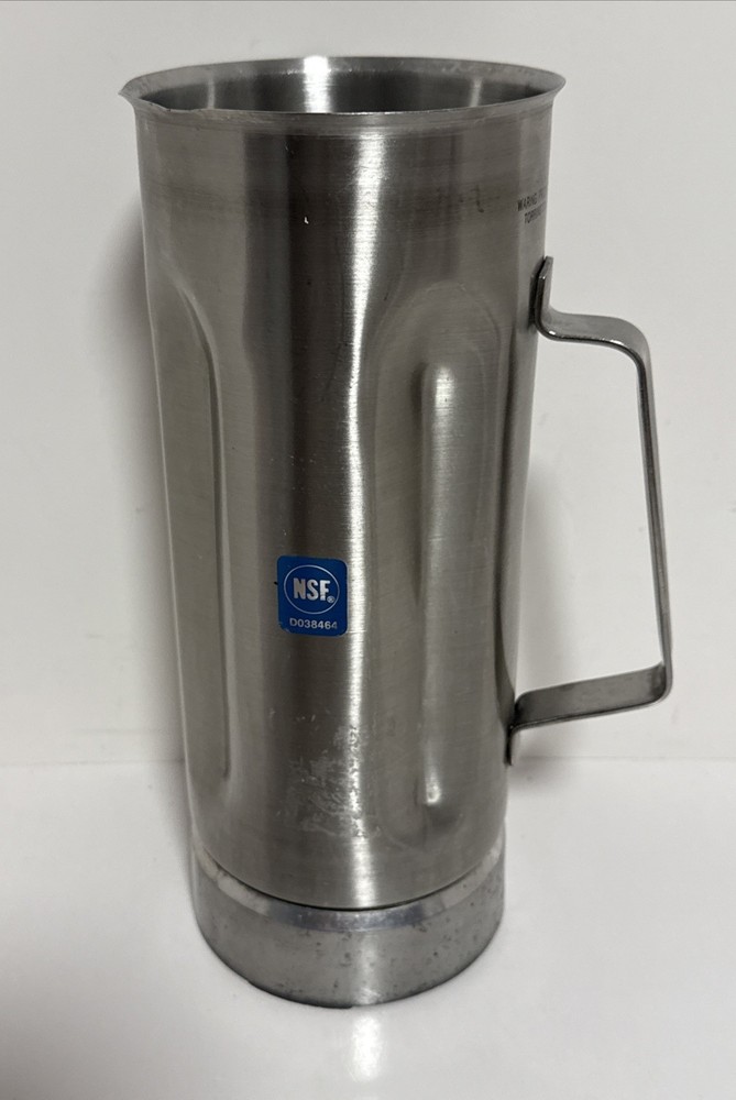 Waring 64 Oz Stainless Steel Container Assembly/Read