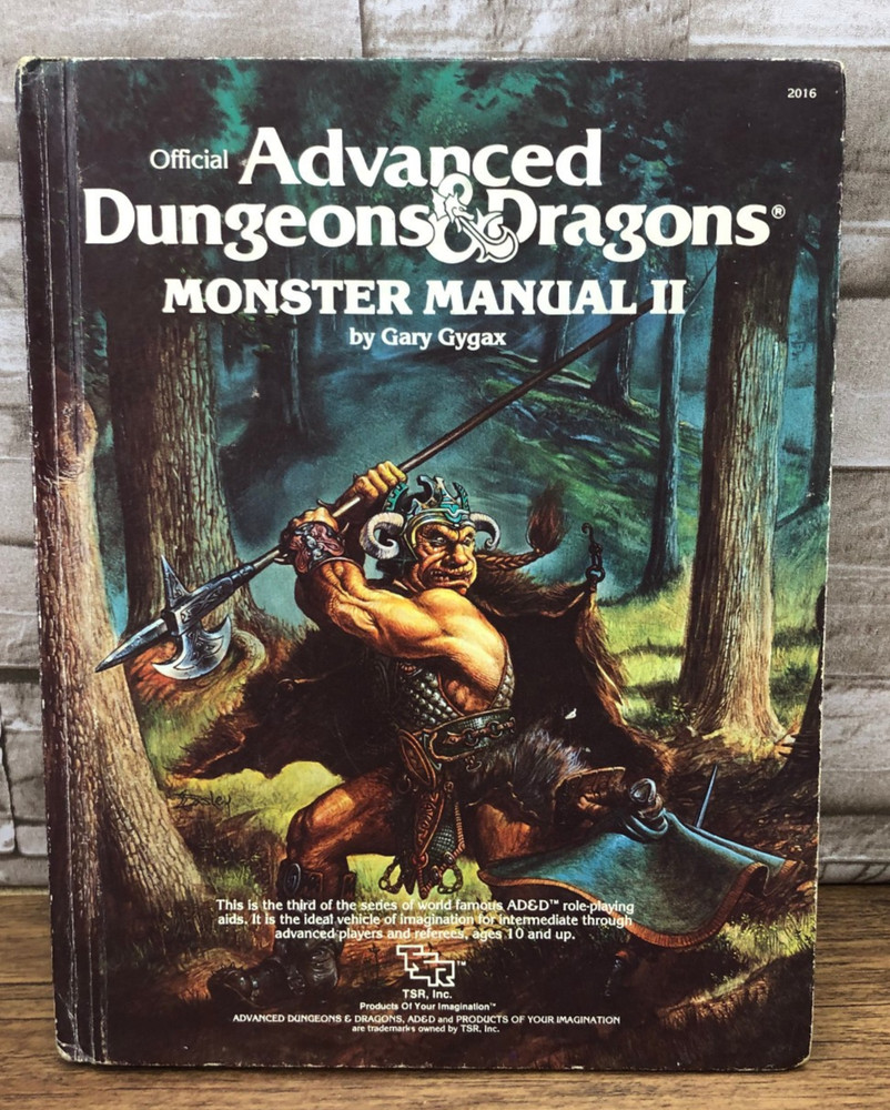 Advanced Dungeons & Dragons: Monster Manual II  1983