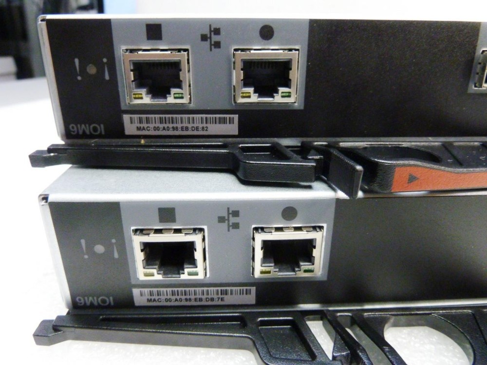 2x NetApp IOM6 6Gbps SAS Disk Array / Storage Controller Module | 111-00190+B5