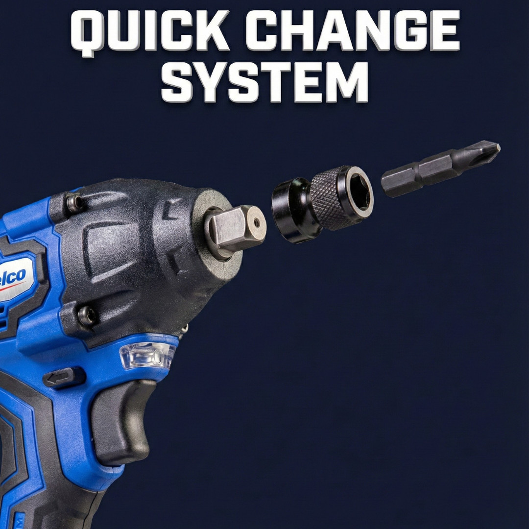 ACDelco ARI20132-K3 20V Brushless 1/2 Impact Wrench & 12V 3/8 Ratchet Combo Kit