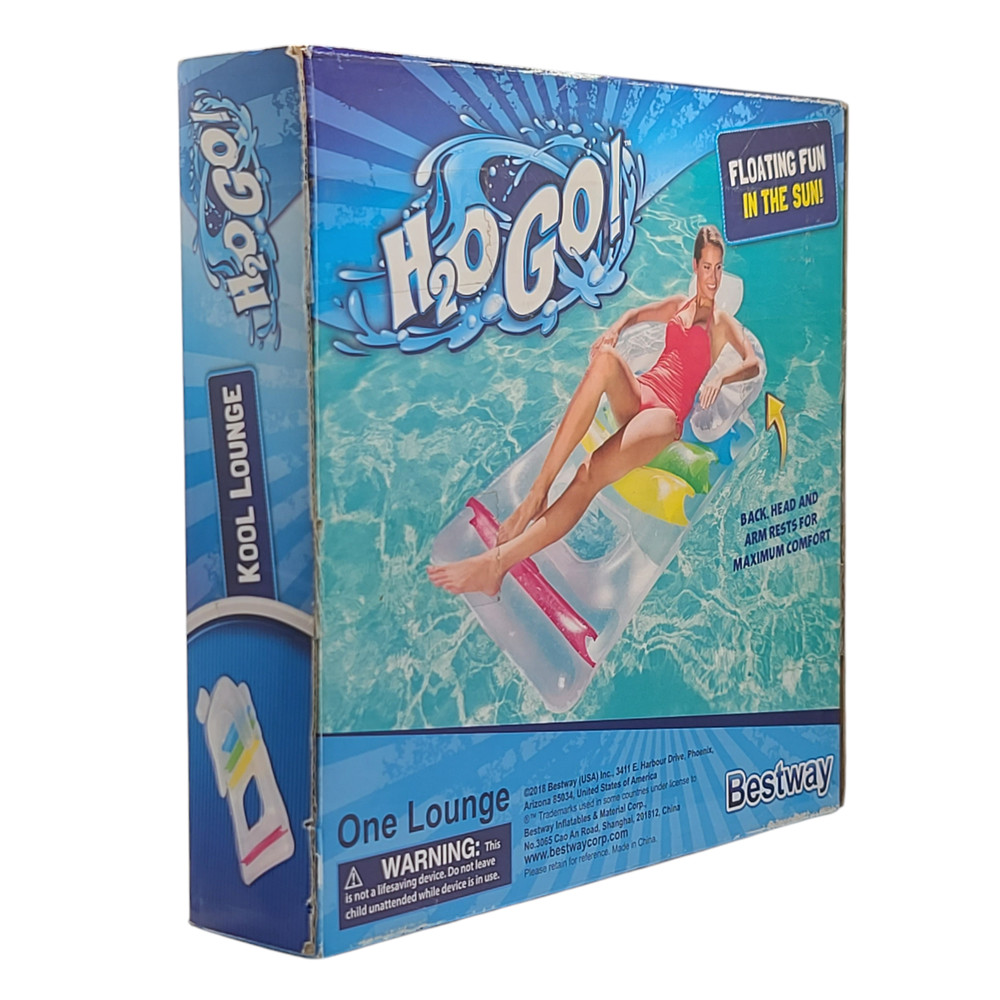 H2OGO! Kool Lounge Inflatable Pool Float