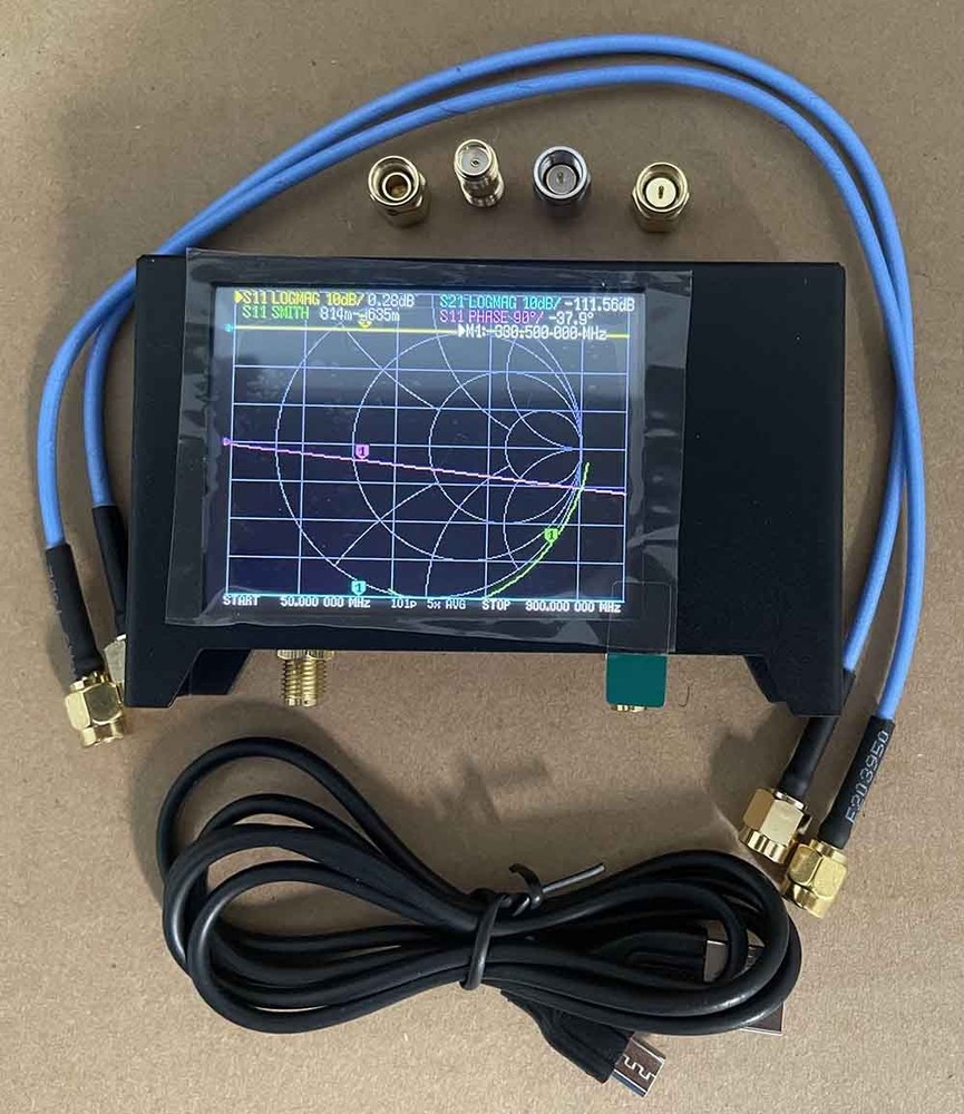 SAA2 50K-3GHz NanoVNA V2 Vector Network Analyzer Antenna Analyzer Shortwave