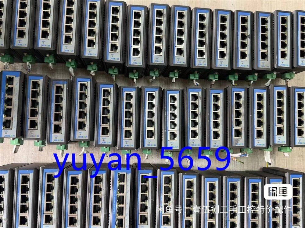 1PCS USED UT-6405T Industrial Ethernet Switch #2149 LY