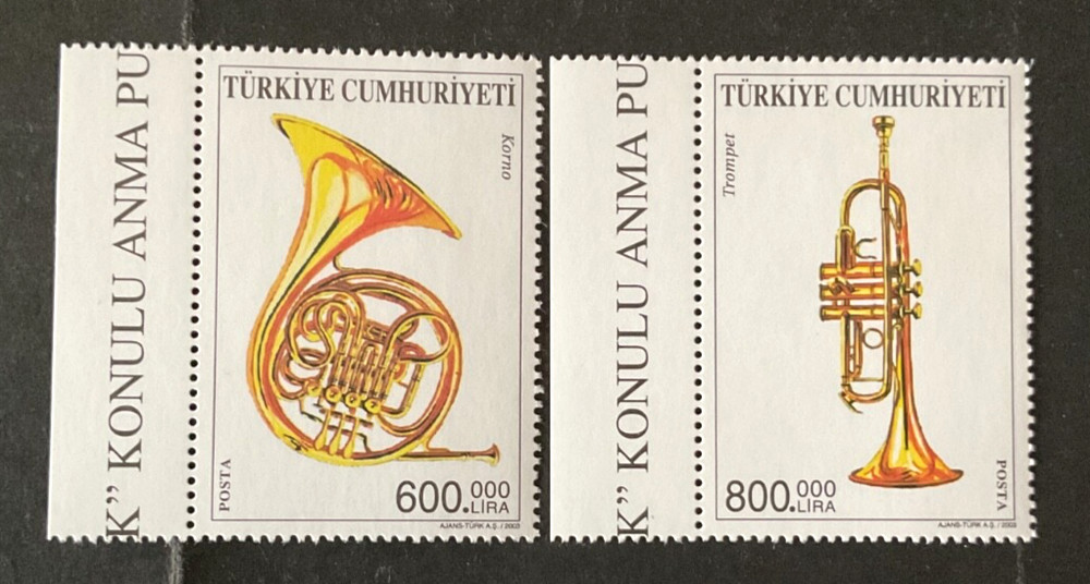 Stamps Turkey Scott #2866-7 never hinged