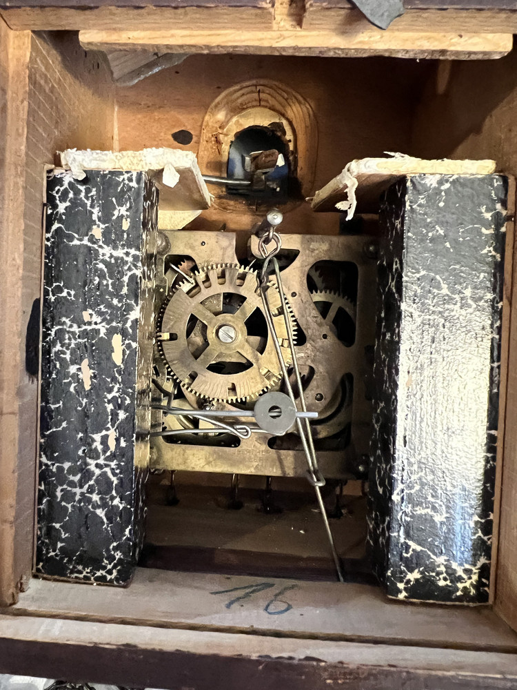 Vtg German Cuckoo Clock (needs repair) #15