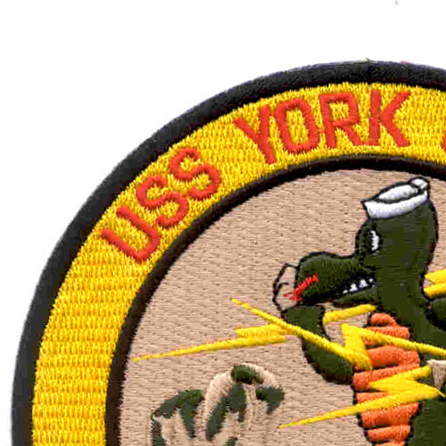 USS York County LST-1175 Tank Landing Ship Patch