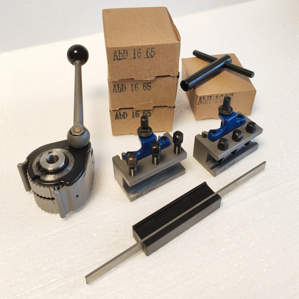 40 Position Quick Change Tool Post Ab Multifix Turning Boring Parting Off Holder