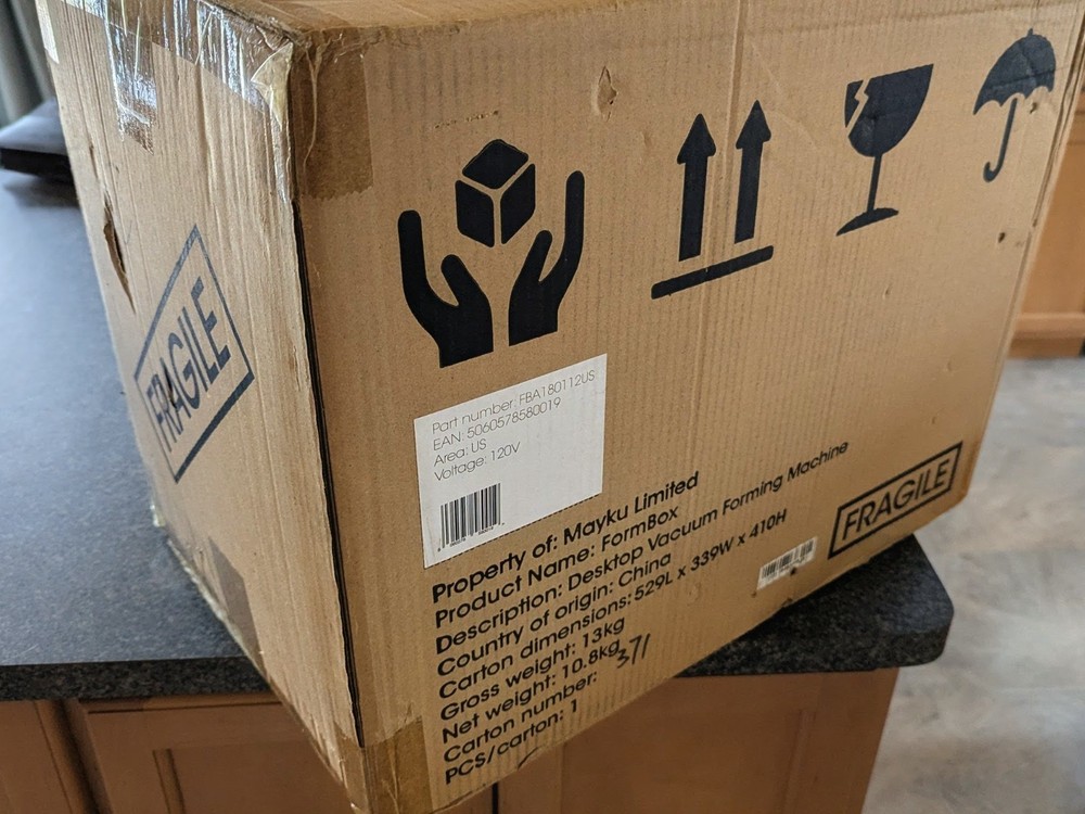 Mayku Formbox Unopened Complete Starter Kit FBA180112US