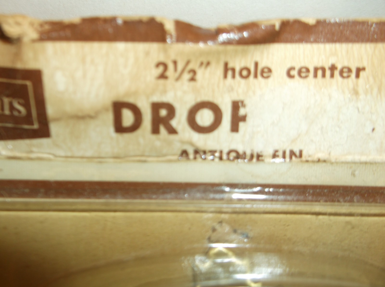 4 Vintage Sears Roebuck New/Old Stock Chippendale Batwing Drop Bail Pulls