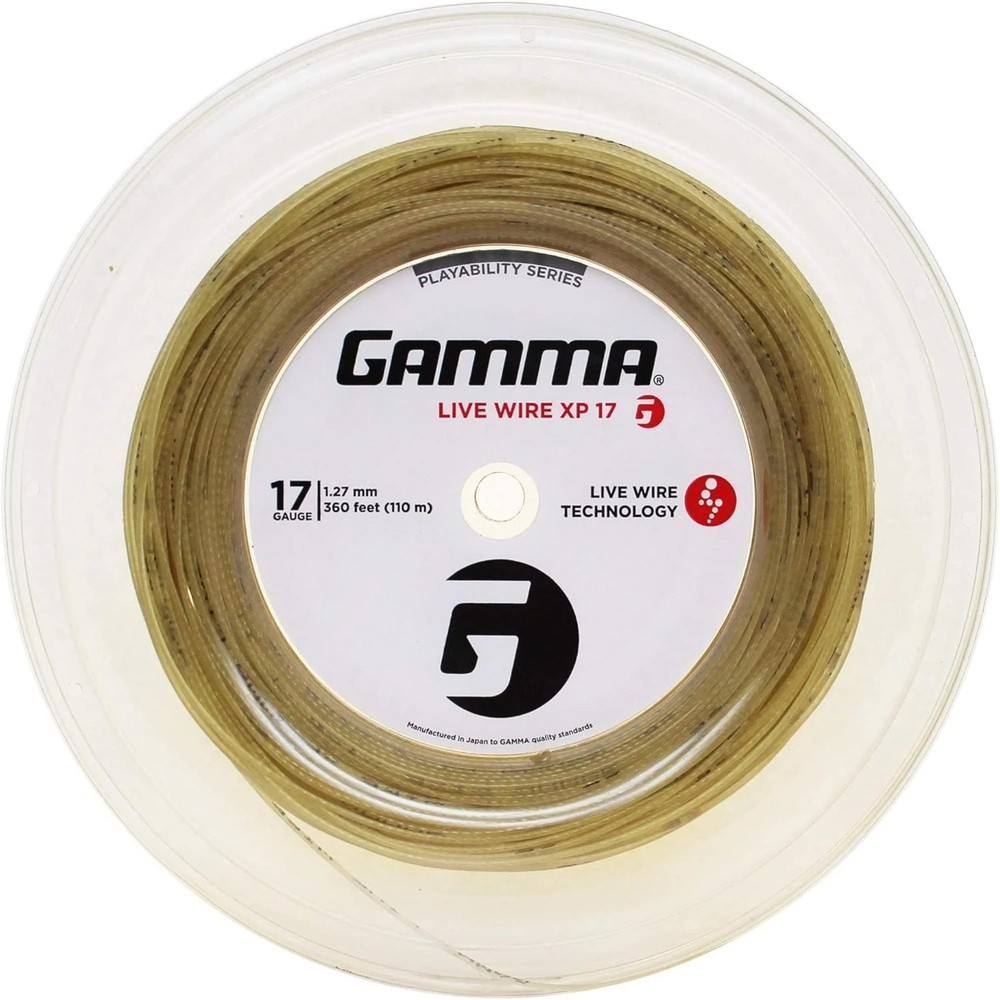 Gamma Live Wire XP Tennis String, Power & Control