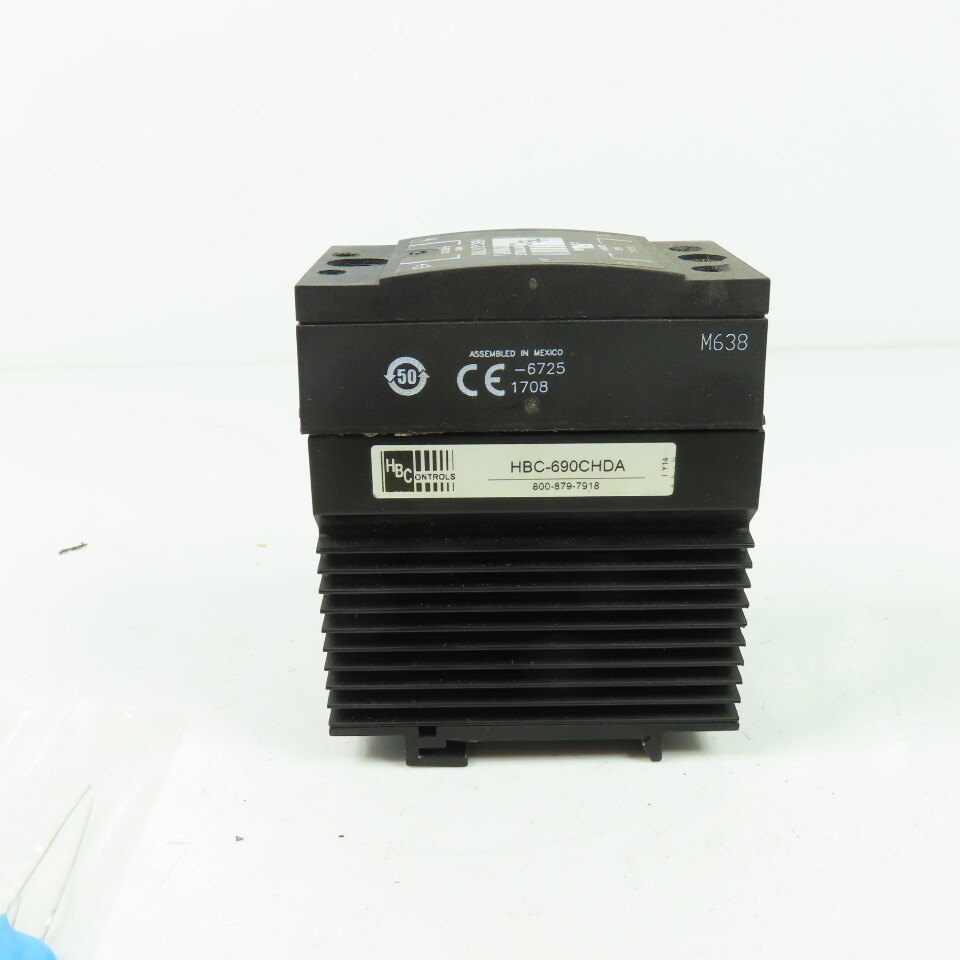 HBC Controls HBC-690CHDA 600VAC 40A Solid State Relay Controller 32VDC HBC-D6090