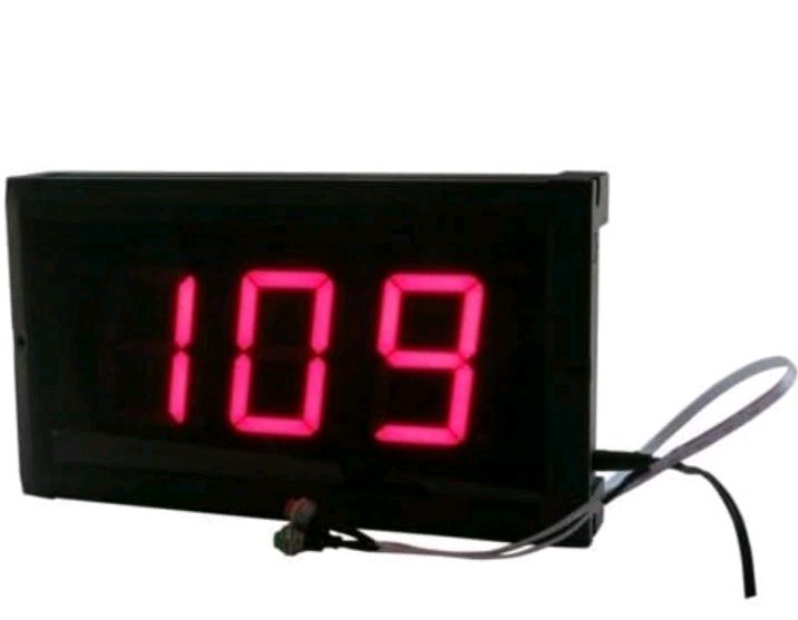 3" High Character LED Counter 3 Digits LED Digital Counter Button Control...