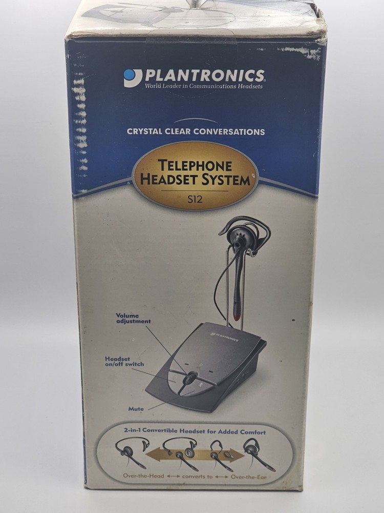 Plantronics-CS50 Convertible Wireless Headset Earset System