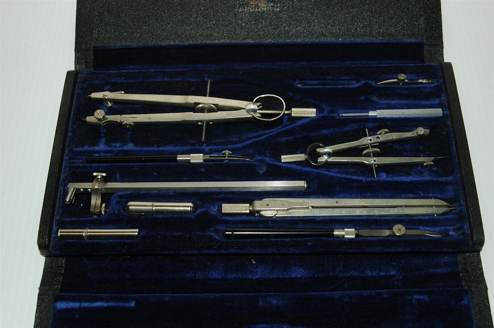 DRAFTING SET VINTAGE K&E KEUFFEL & ESSER CO.