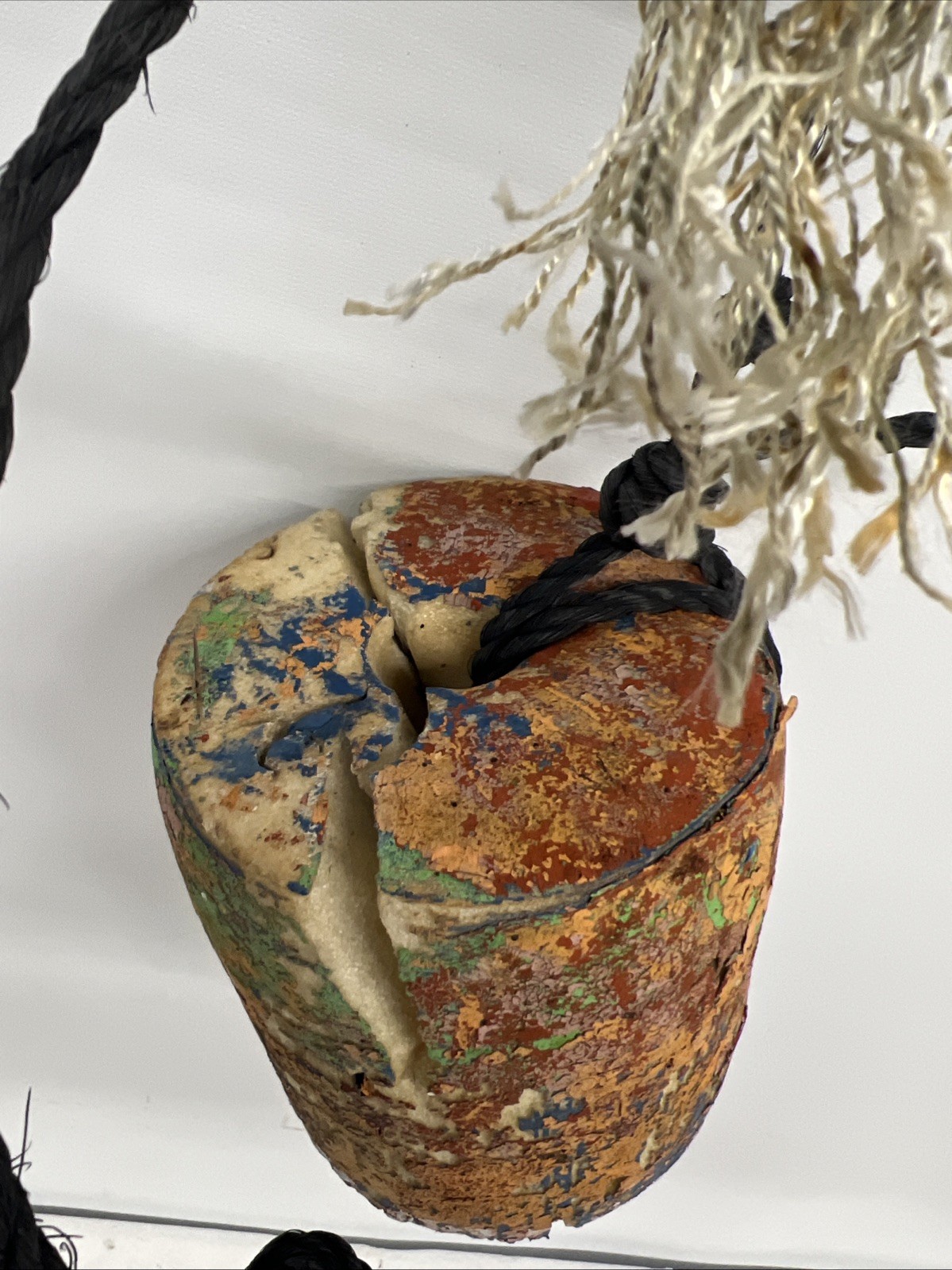 Crab Fish Pot Float Buoy Nautical Coastal Marine Shabby Chic Decor OBX Authentic