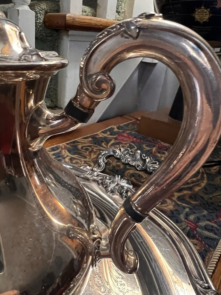 Reed Barton Regency Silver Plate Tea Service Set