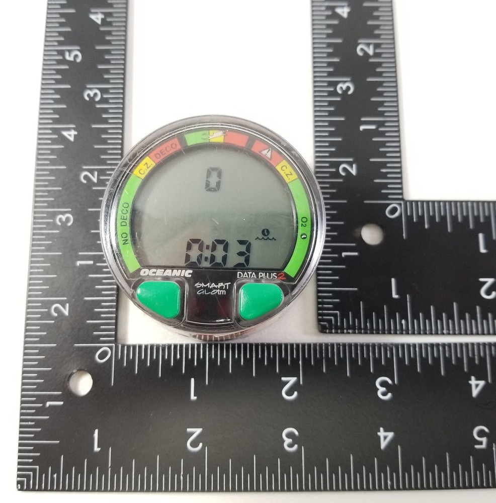 Oceanic Data Plus 2 Air & Nitrox Puck Module Scuba Dive Computer #4615