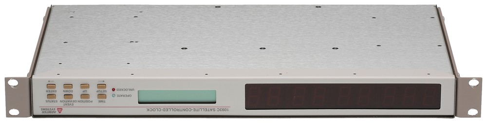 Arbiter Systems 1093C Opt 28 UPGRADED GPS Atomic Time Clock Receiver LED Display