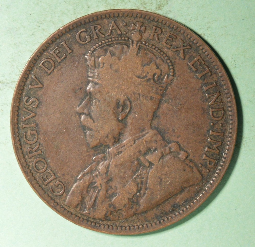 1916 - Canada Large Cent - INV# X-191