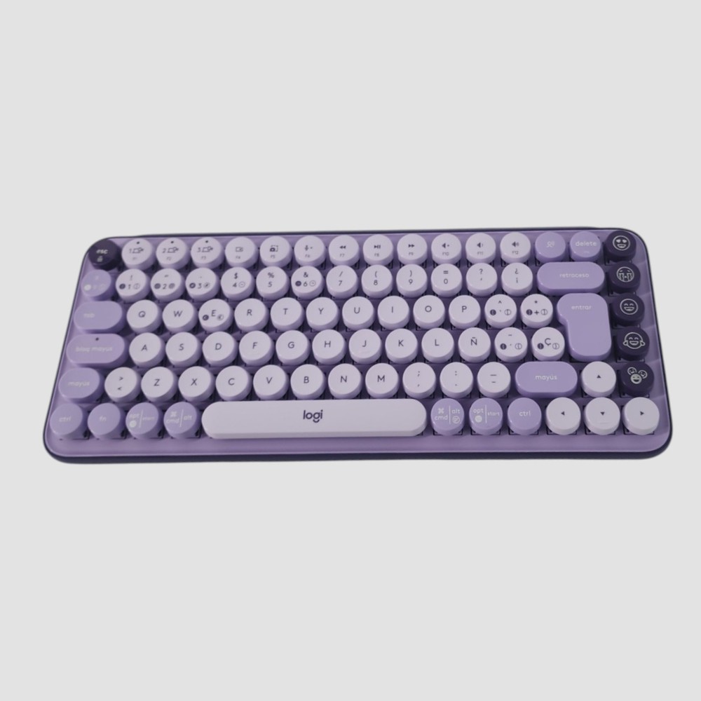 Logitech POP Keys Wireless Mechanical Keyboard w/ Customizable Emoji Keys