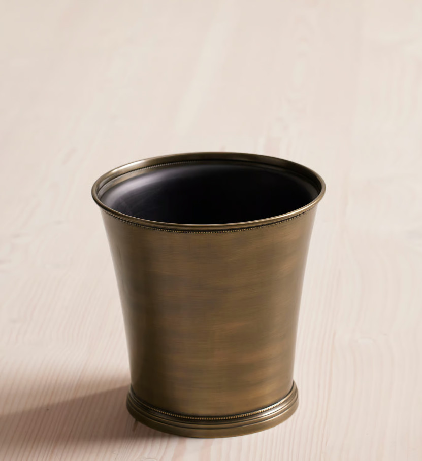 Soho Home Charlton Bin, Brass
