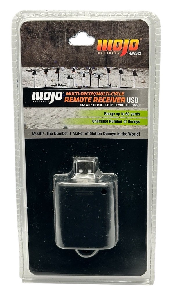 Mojo Outdoors Multi-Decoy Multi-Cycle Receiver USB HW2502 NEW
