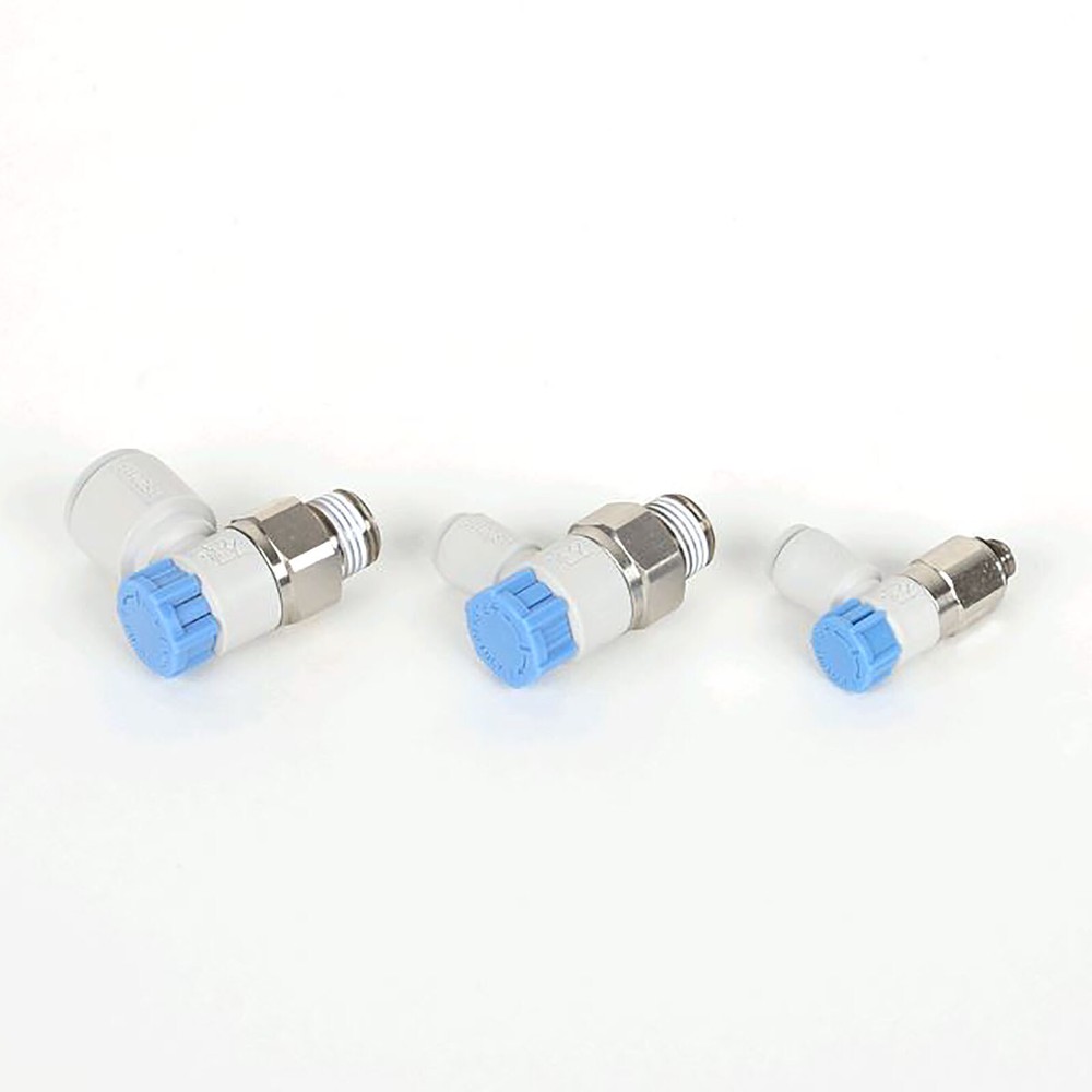 10pcs SMC AS1211F-M5-06A Speed Controller W/ Fitting New