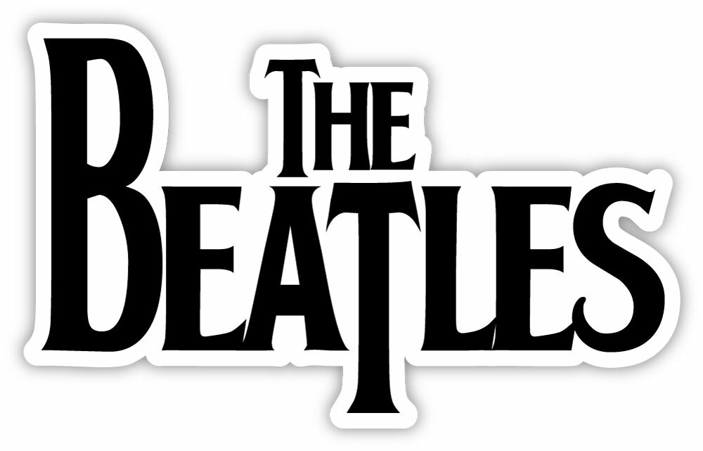 The Beatles sticker decal 5" x 3"