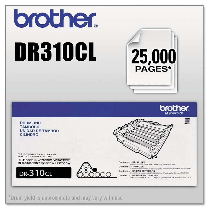 Brother DR310CL Drum Unit, Black