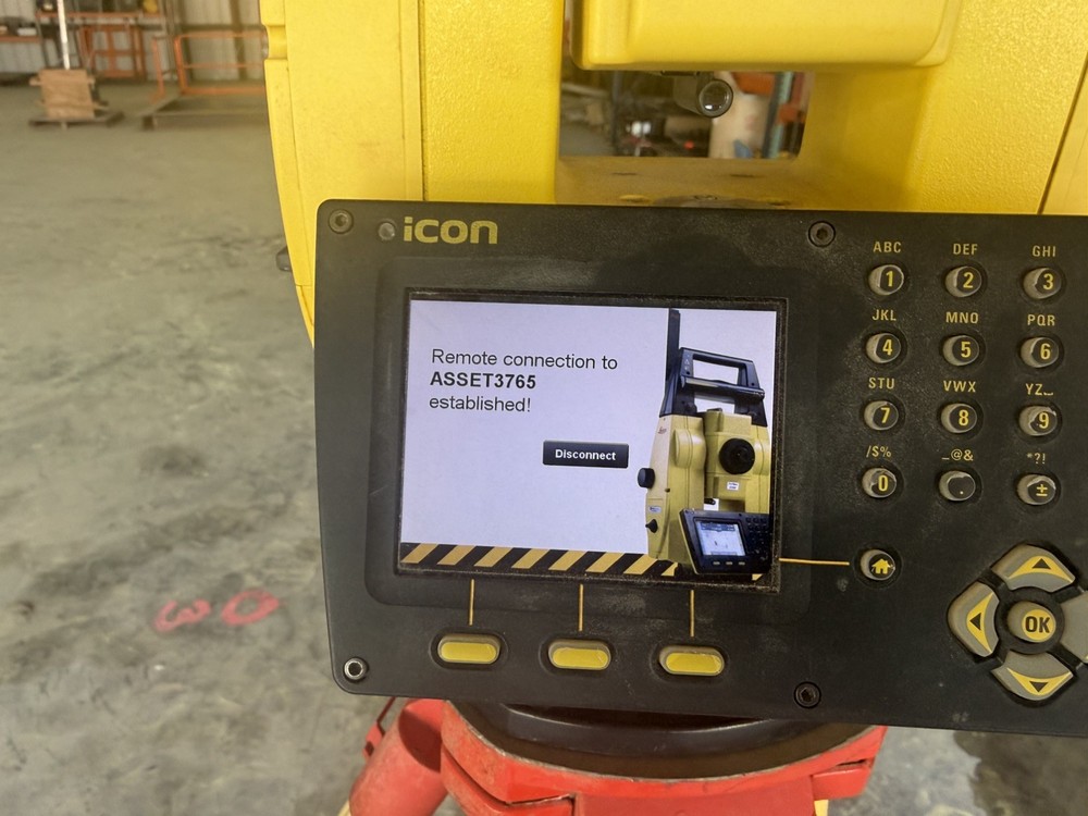 Leica icon 62 rts, large tablet, software, Prism & Pole, Case