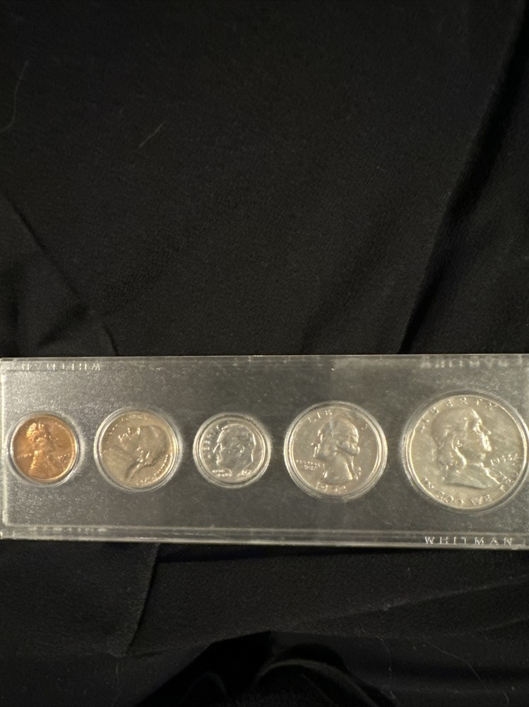 1952 Silver  Birth Year Set  circulated w/Franklin half