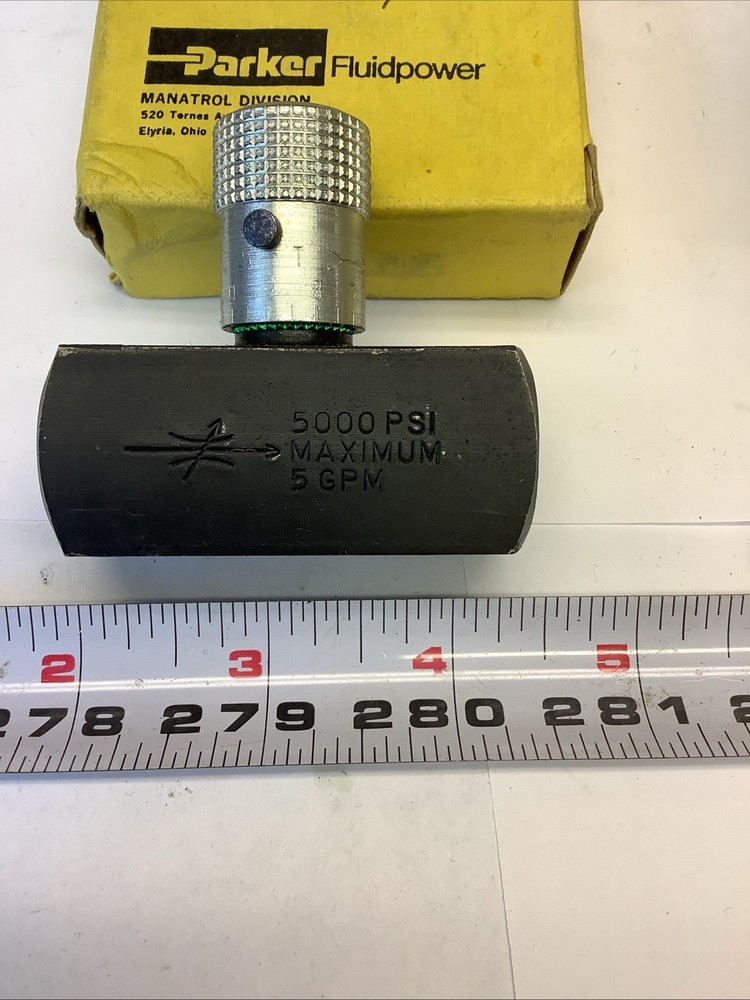 Parker N620S -20 EN Needle Valve