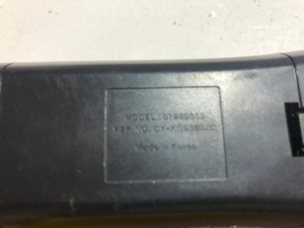 DVD Player Remote Control Auto Extra 1999355 ENTERTAINMENT SYSTEM REAR HEADREST