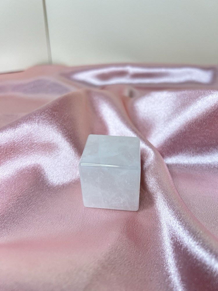 Milky Quartz Crystal Whisky Cube