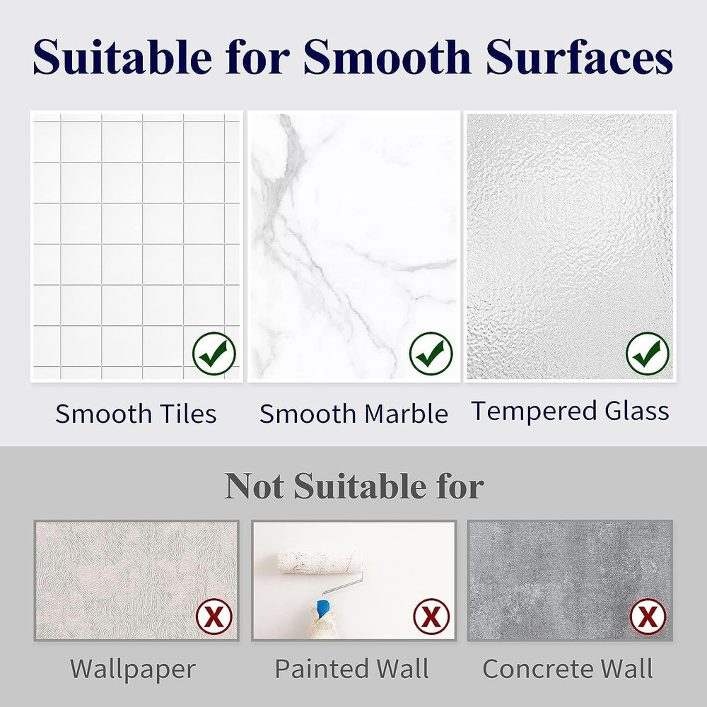 Shower Caddy - 2 Pack Rustproof Shower Organizer, Drill-Free & Quick-Dry Shower