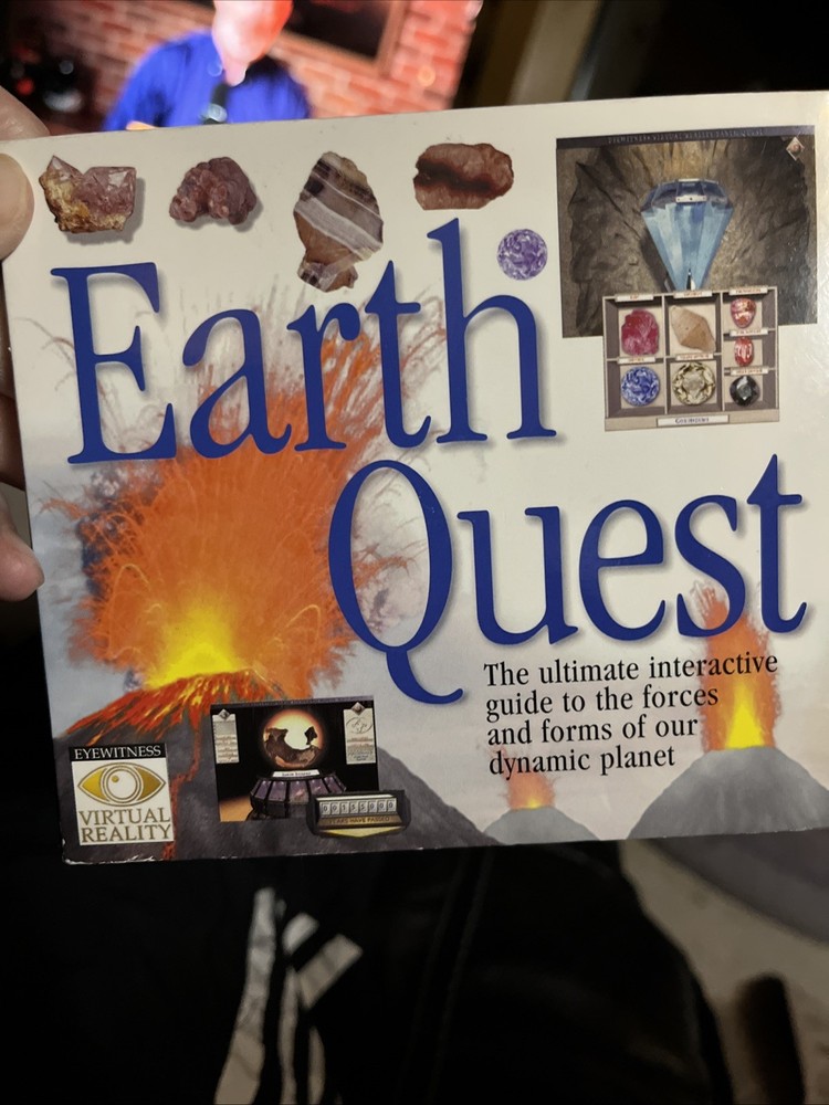 Earth Quest CD ROM Interactive Learning DK Scholastic (New Sealed)