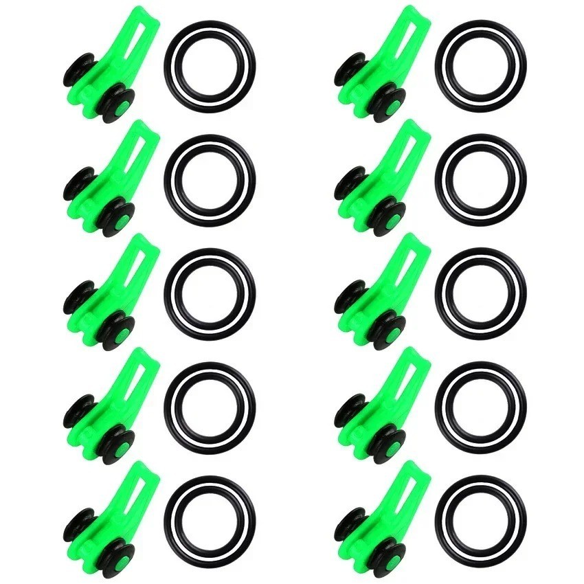 10x Fishing Rod Hook Keeper Set