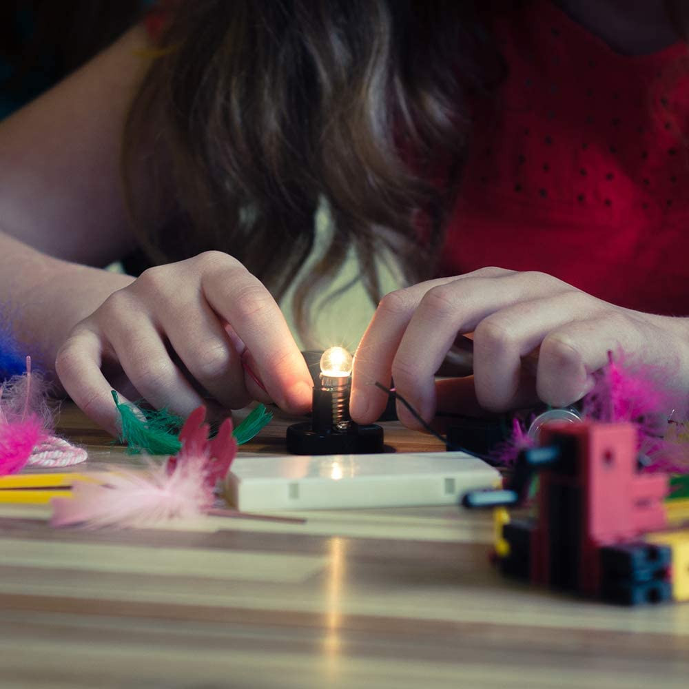 Electric Circuit Motor Kit, Science Experiment Educational Montessori Learning K