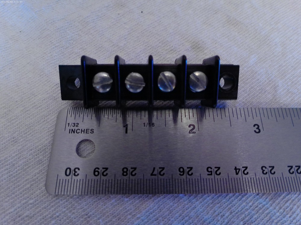 LOT OF 4 TERMINAL BLOCKS (CURTIS) NOS