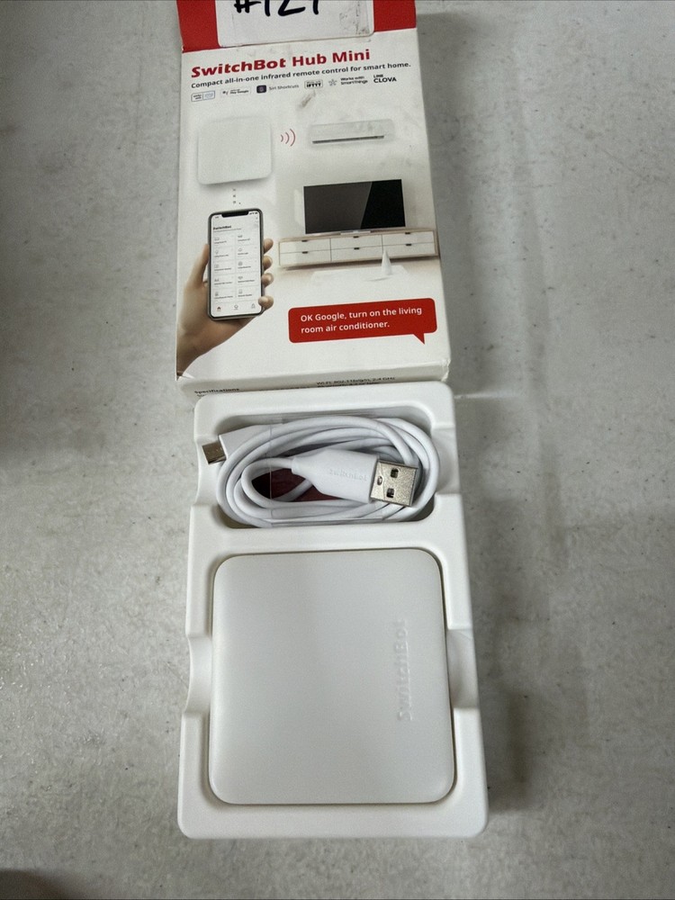 SwitchBot Hub Mini Wi-Fi Connection - New Open Box