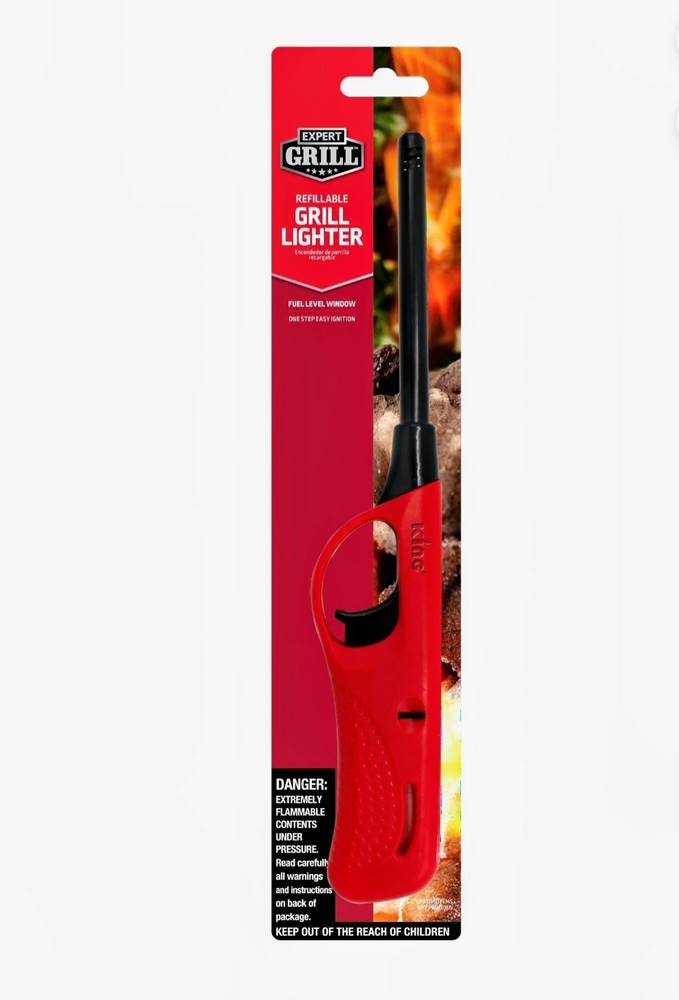 Refillable Expert Grill King Size Grill Lighter/ Long Reach/Easy Ignition 🔥👀🔥