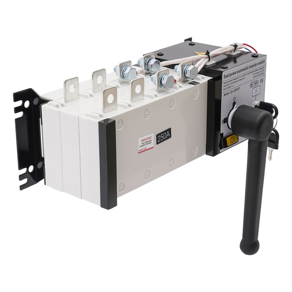 Automatic Transfer Switch Dual Power Switch Generator Changeover Switch 250A