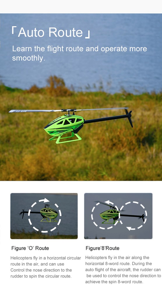 Fly Wing FW450L V3 6CH 3D GPS Automatic Return Hovering Helicopter RTF US Plug
