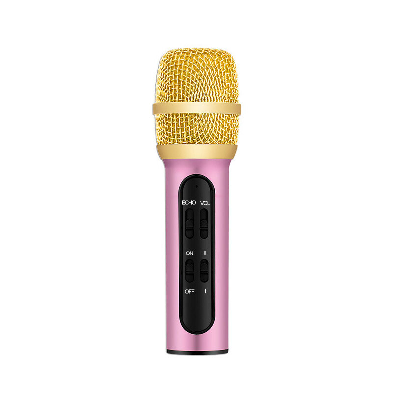 Wireless Karaoke Microphone Song Sing Recorder For Phone Computer Live Streaming